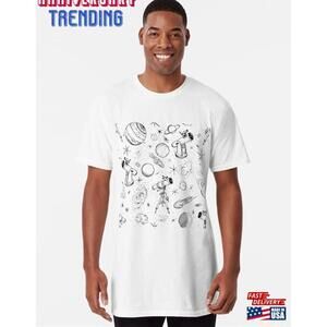 Astronomy And Space Illustration Long Tshirt Classic